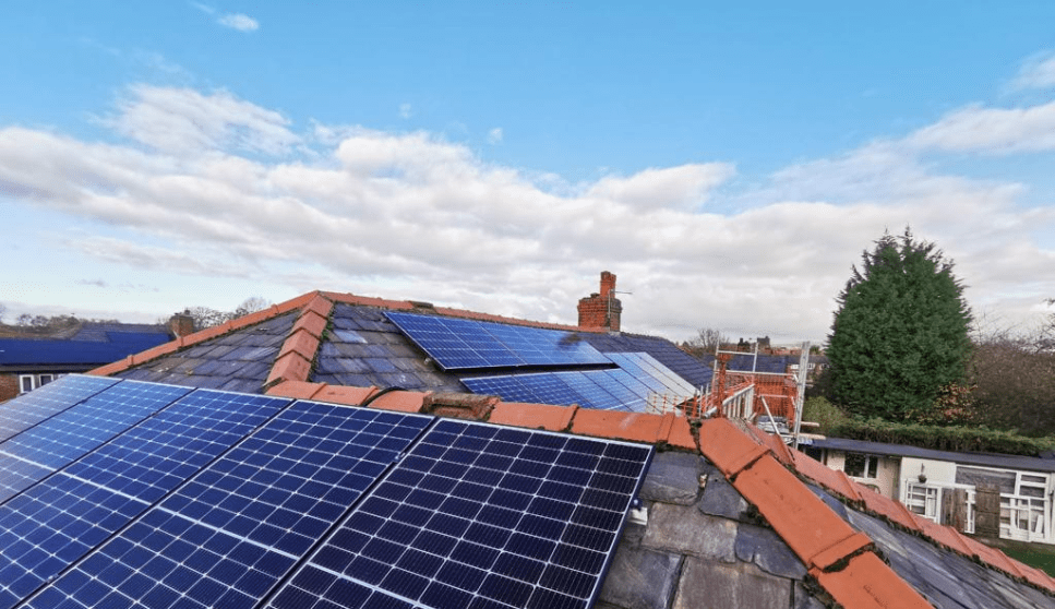 Solar Panel Installation project in Wigan