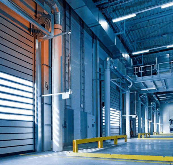 Infrared Heating solutions in a large warehouse