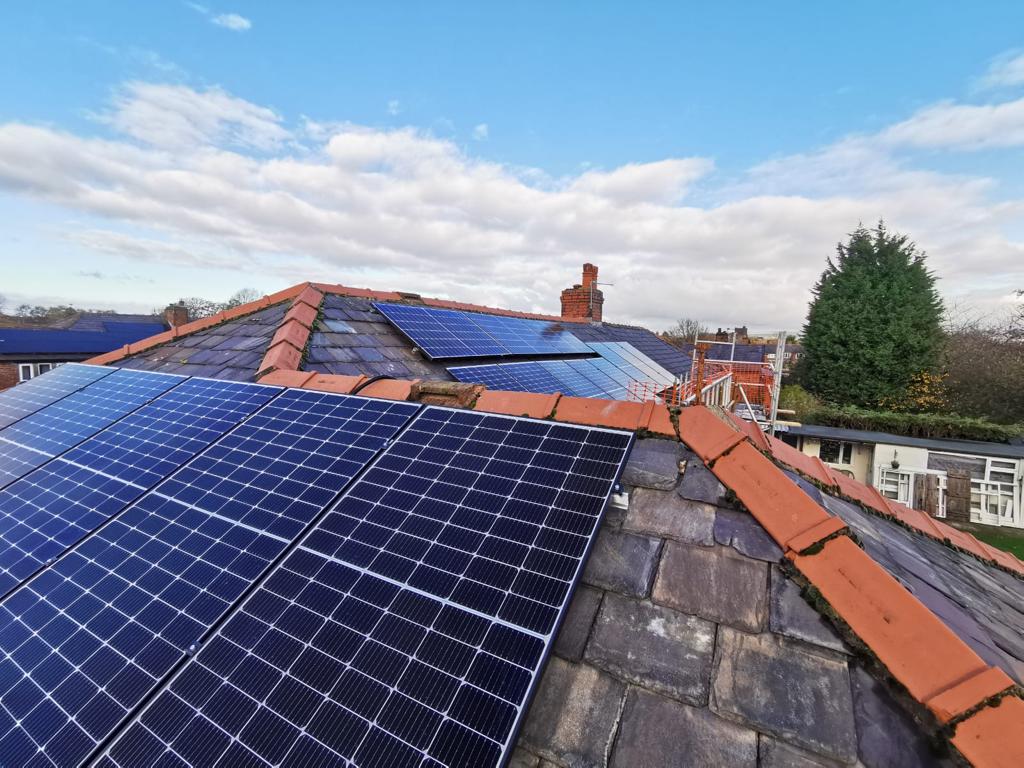 Solar Panel Installation project in Wigan, Lancashire